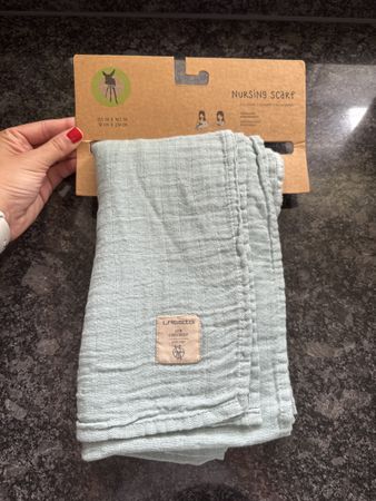 Stillschal Lässig mintgrün, unbenutzt