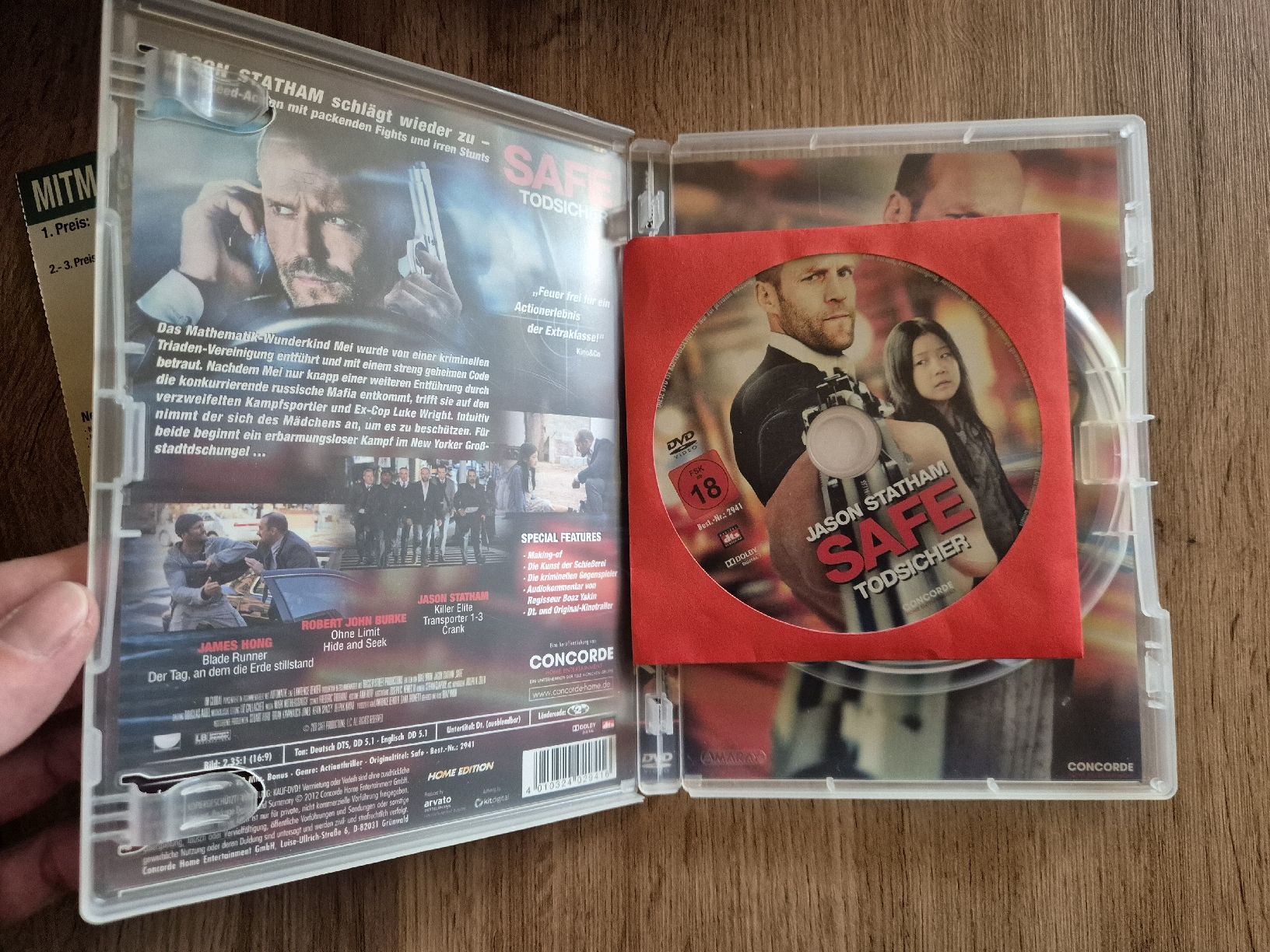 Tutti i DVDs: Safe - Todsicher DVD – Nuovo e nell'imballaggio originale da Berneck venduto da jst_nk6y 2