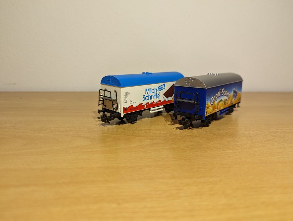 2 Märklin Güterwagen, Capri Sonne, Milchschnitte | Kaufen auf Ricardo