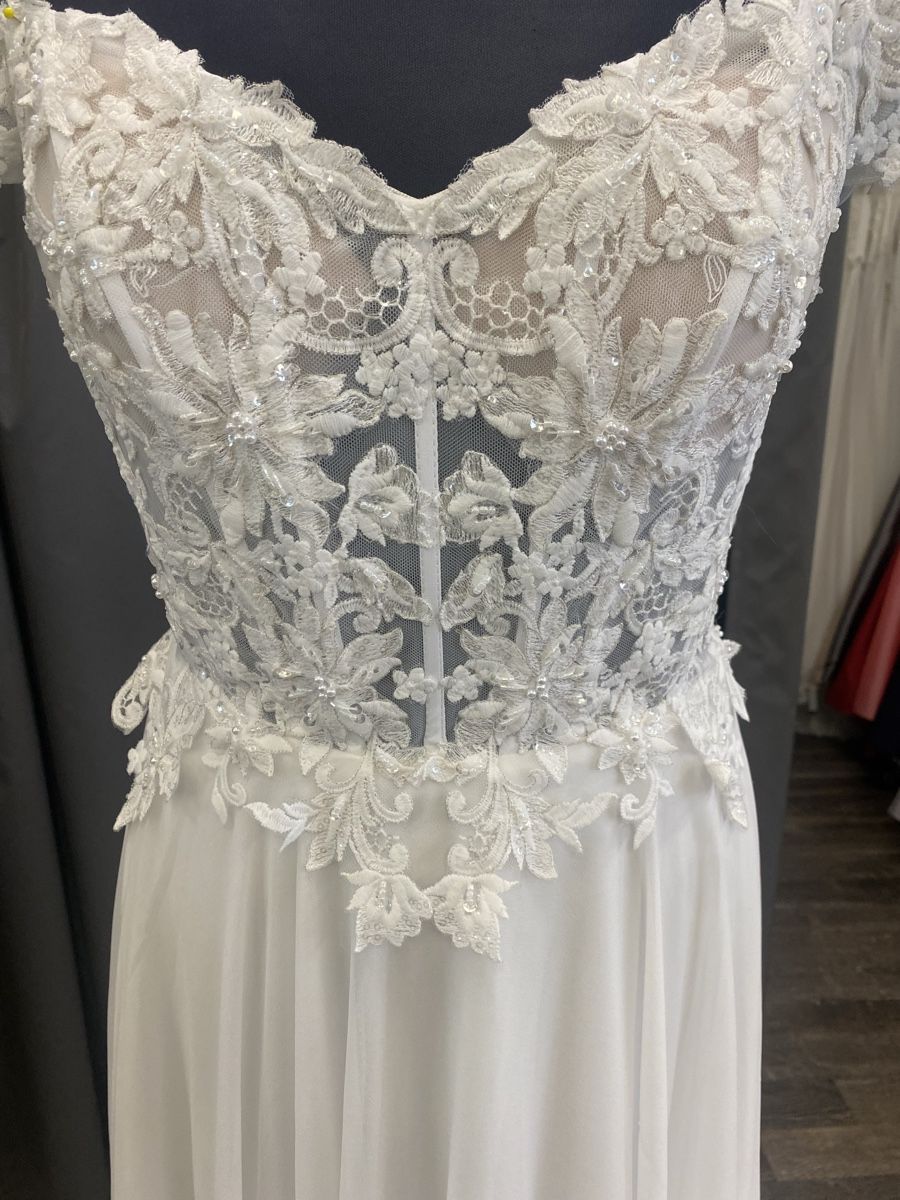 Robes: Wunderschönes Brautkleid Chiffon Gr. 36 – Neuf (Voir description) à Schlatt ZH par mak_wrr6 1
