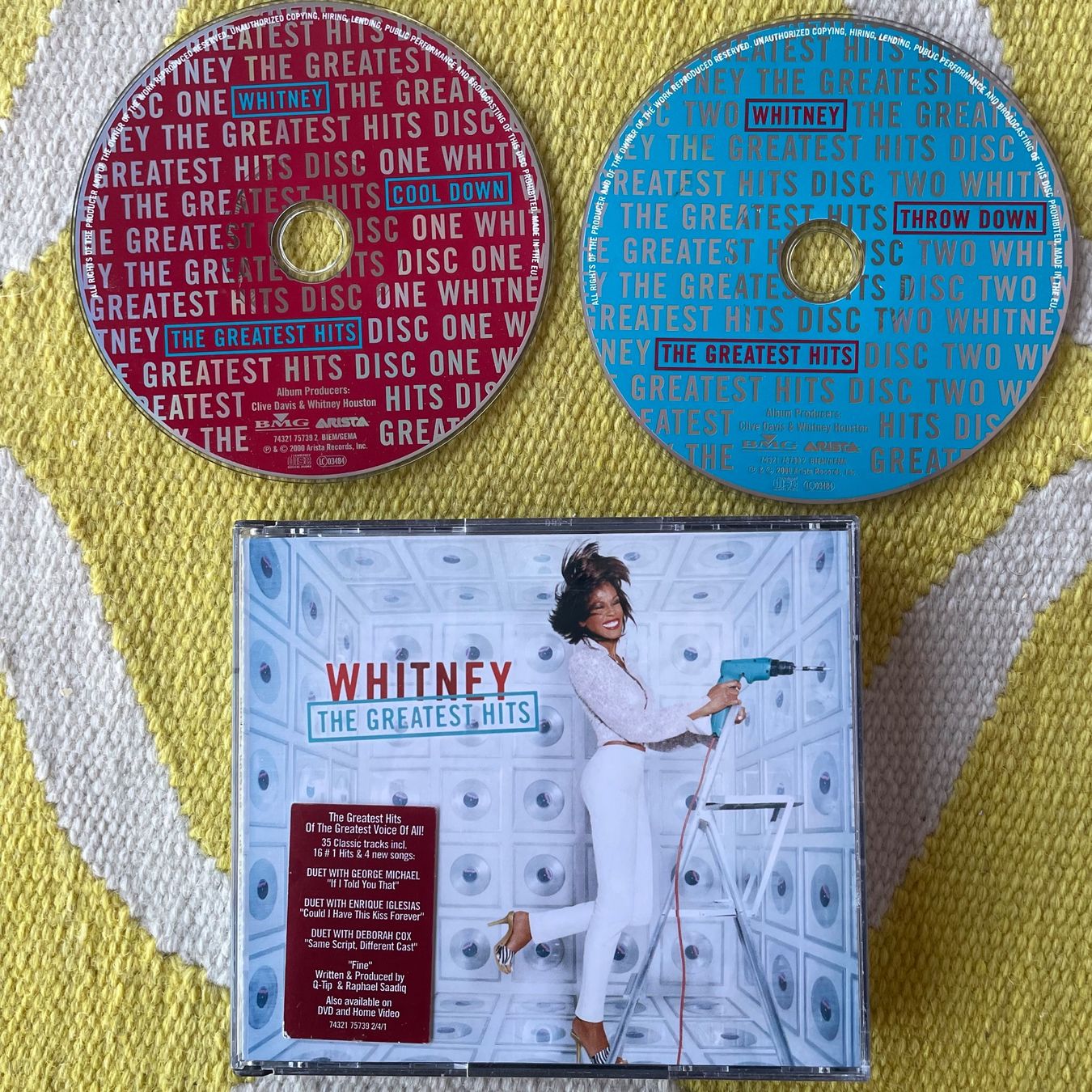 CD: WHITNEY HOUSTON-2CD GREATEST HITS – Usato da Rorschacherberg venduto da CD-Roli