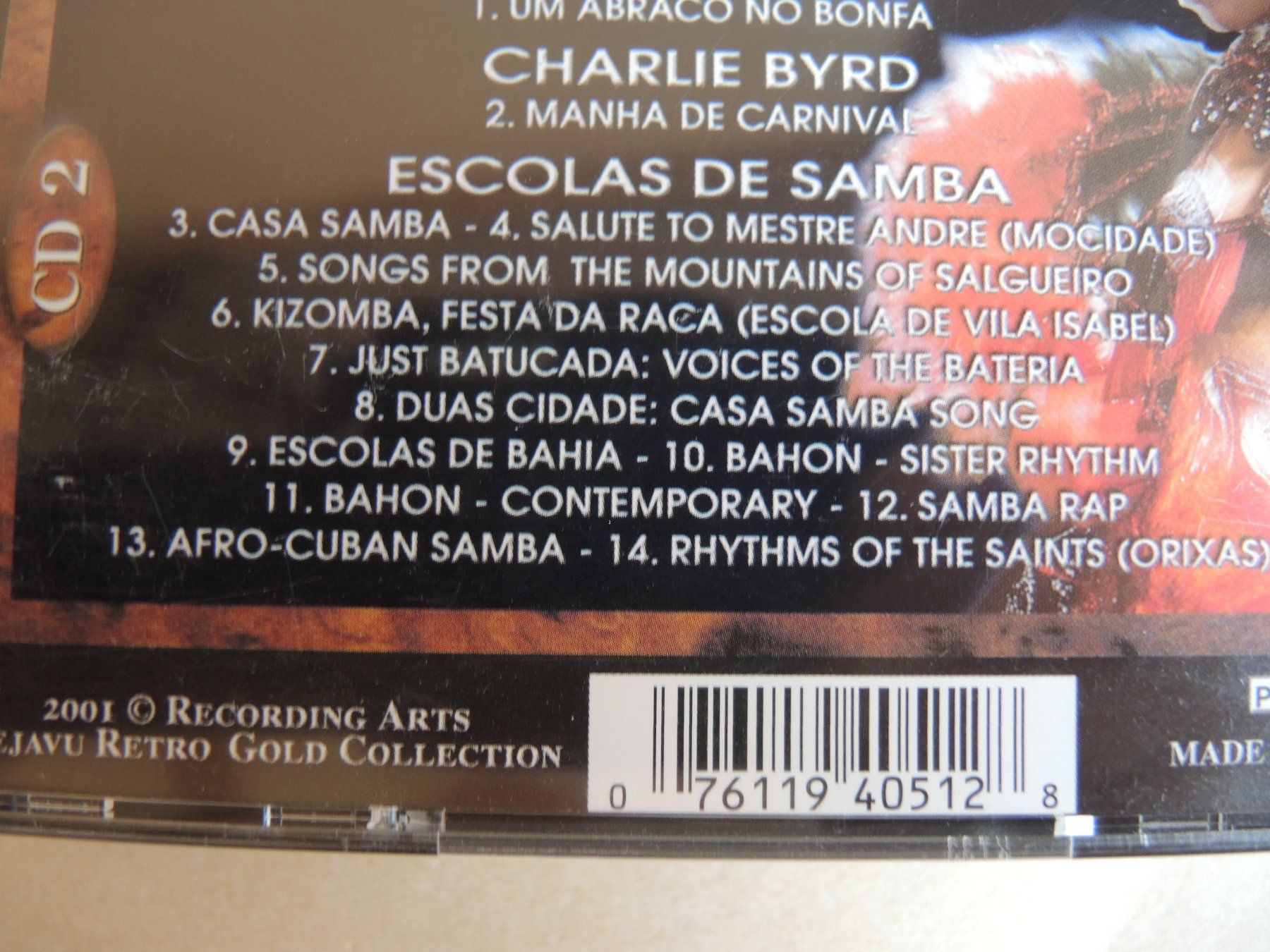 CD: Carnaval - 2 CD Brasil Samba Bossa Nova Jobim Gilberto ... – Usato da Rorschach venduto da maeck8 6