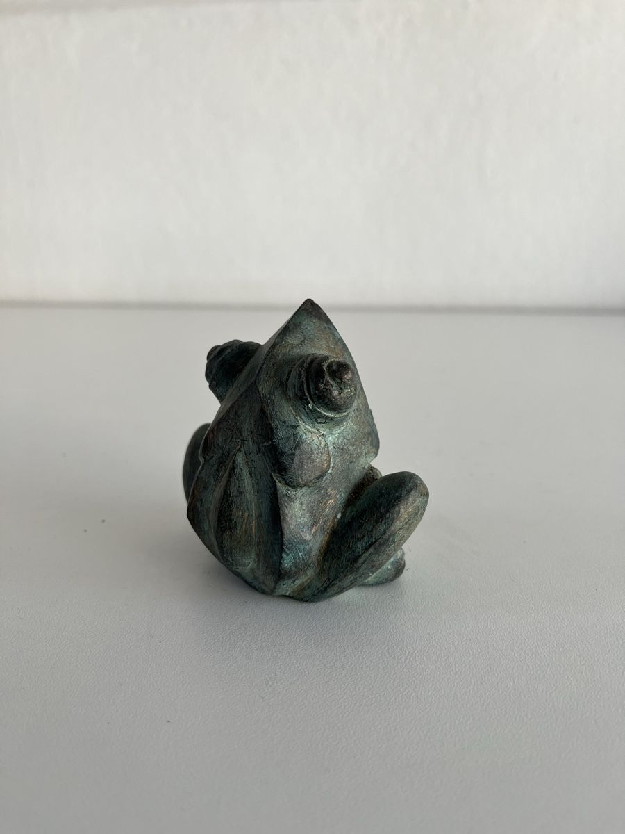Skulpturen & Statuen: Frosch aus Bronze – Gebraucht aus Wetzikon ZH von seli03 4