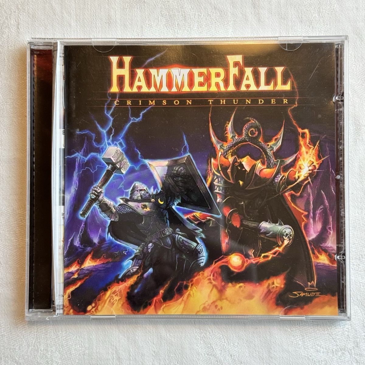 CDs: HammerFall Crimson Thunder CD guter Zustand – Gebraucht aus Galmiz von Wichtel25