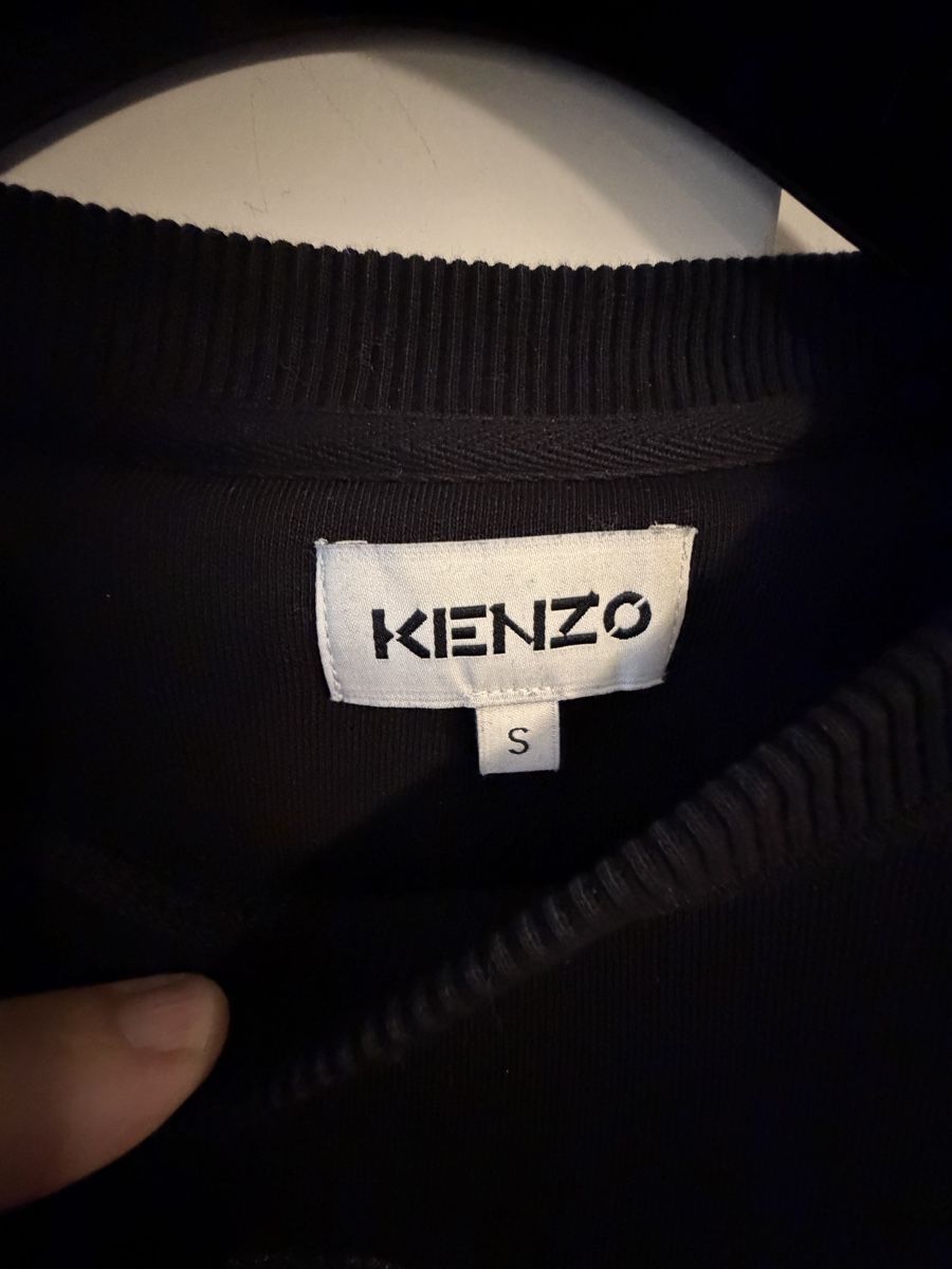 Kenzo Pullover & Sweatshirts: Felpa Kenzo Tiger Nera Taglia S cotone – Gebraucht aus Lugano von can_xdd8 1