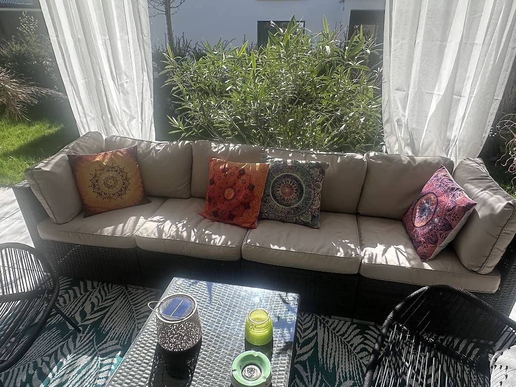 Divani: Rattanlounge von Viplounge – Usato da Winkel venduto da Crolady01 2