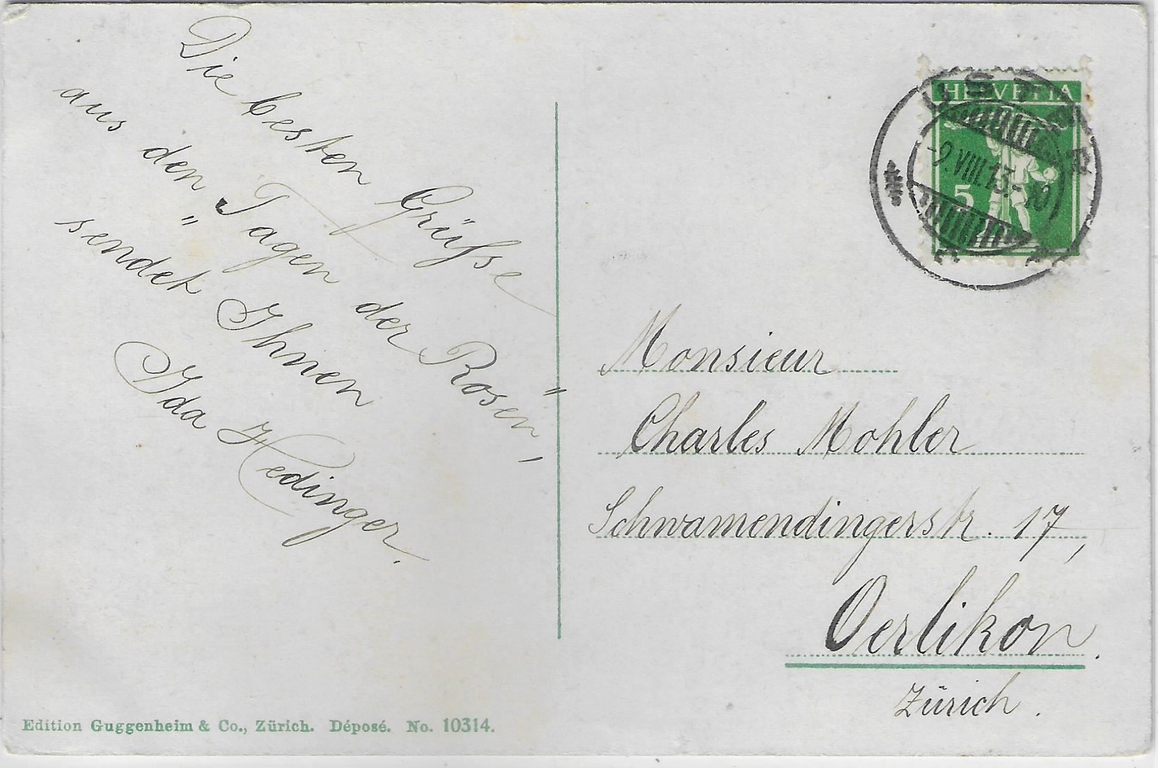 Cartes postales: Uster - Kirche und Schloss bei Nacht – D'occasion à Ettingen par Kartenplanet 1