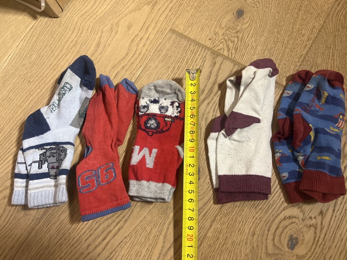 Socken für Kinder: 5 Paar Jungen Socken Gr. 19-22 – Gebraucht aus Oensingen von katepe