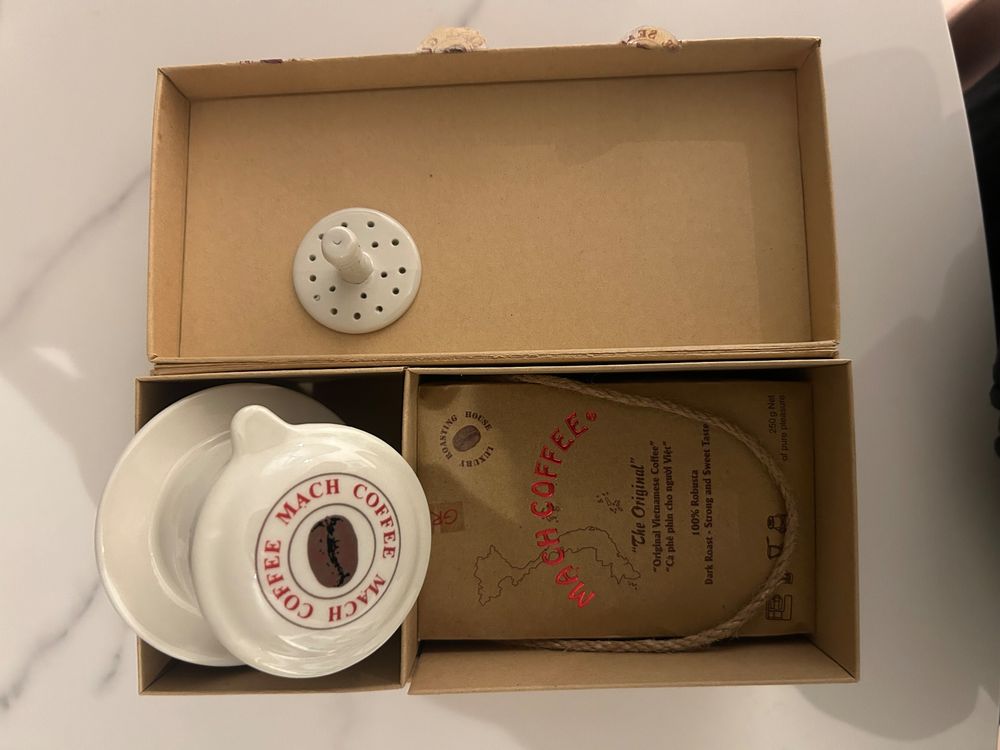 Vietnamesischer Kaffee Filter Keramik, neu im Set ☕️😋 (53) (Neu und ...