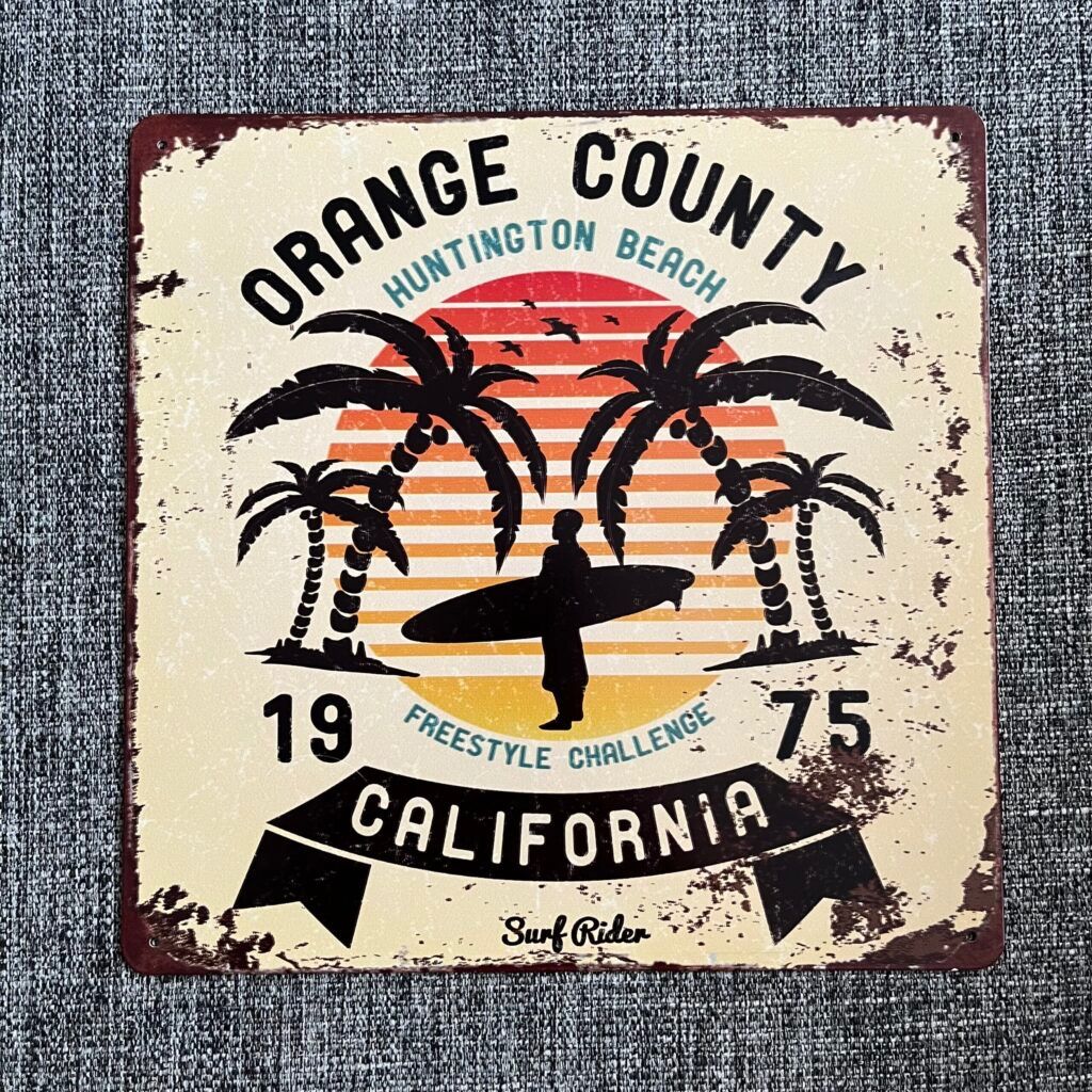 Schilder: Orange County California Schild – Neu (gemäss Beschreibung) aus Schwyz von rs-trend
