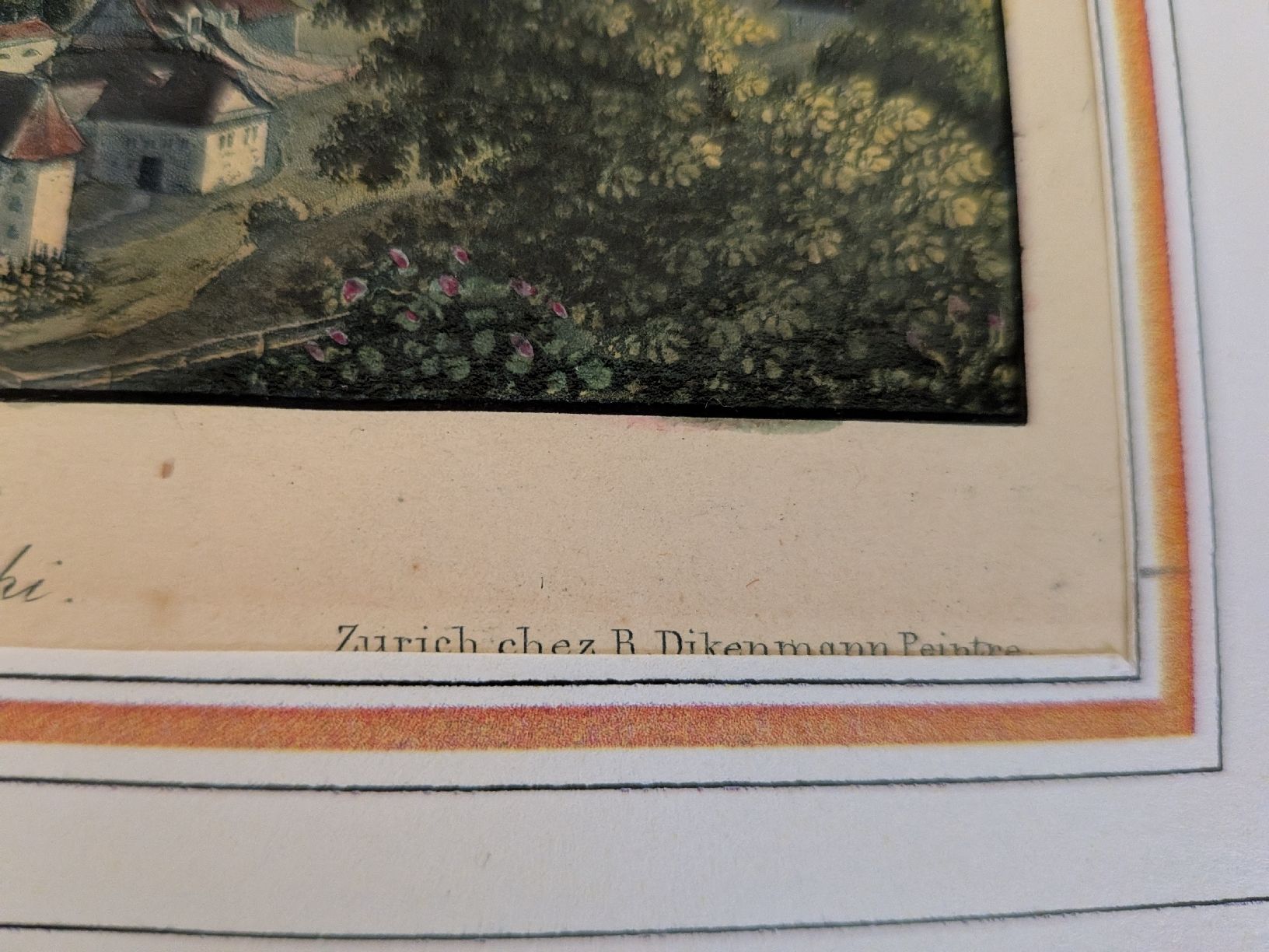 Stiche: Historische Ansicht von Luzern mit Rigi – Gebraucht aus Emmen von Luzs 3