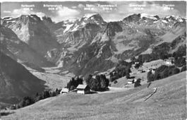 Braunwald, Blick auf Tödikette