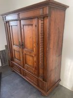 Barockschrank original antik um 1700, massiv Tannenholz