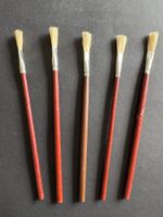 Pinsel Set, 5 Stück, Borstenpinsel, Basteln, Malen