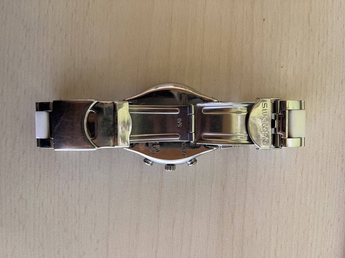 Swatch Orologi: Swatch Irony Chrono Dreamwhite – Usato da Visperterminen venduto da jael_andenmatten 4