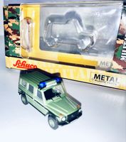 Puch Militär Polizei Mercedes mit Blaulicht H0 #90