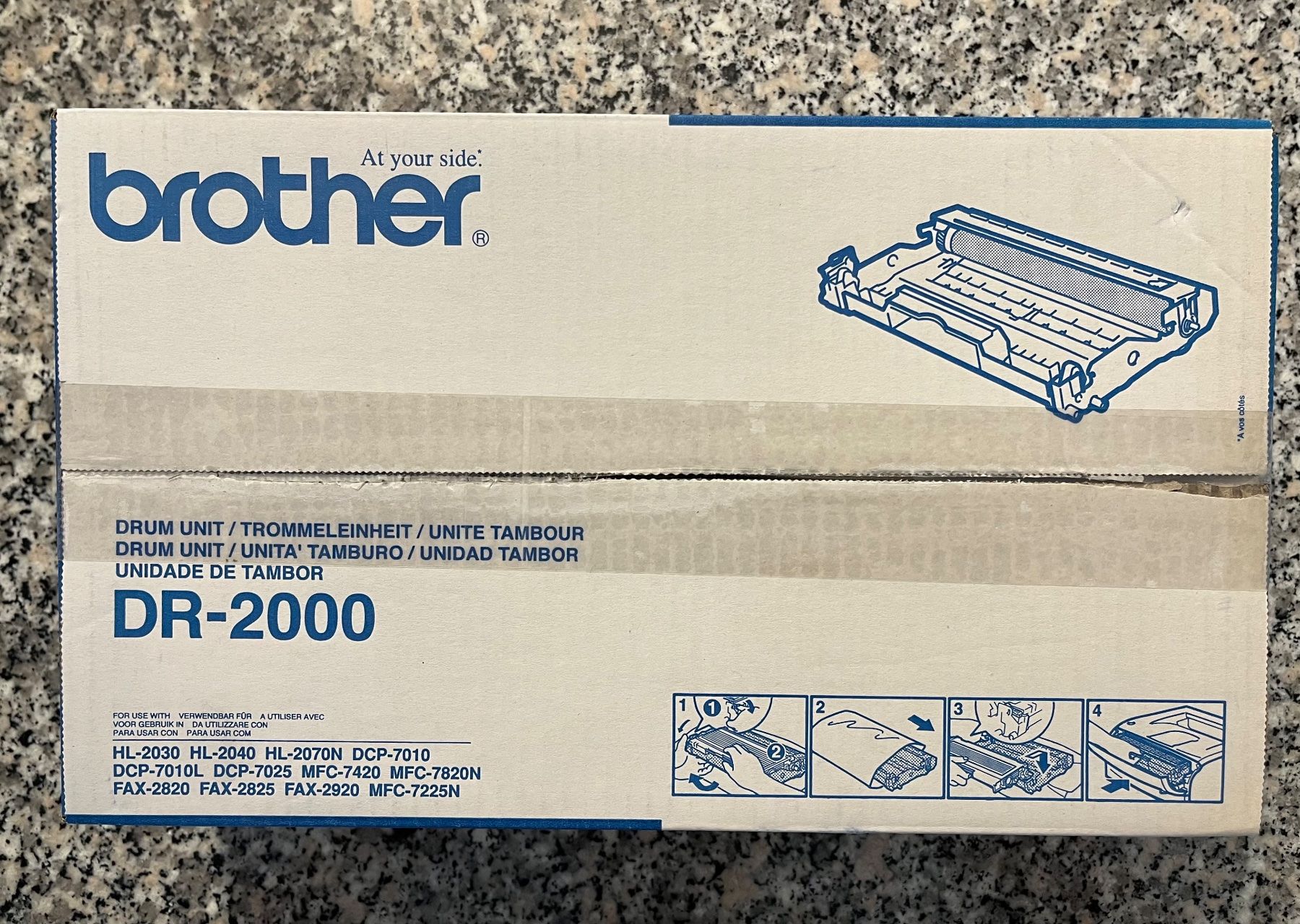 Brother Filamento: Brother DR-2000 Trommel Original – Nuovo (secondo la descrizione) da Bottighofen venduto da mar_9qt5 1