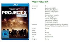 PROJECT X (BLU-RAY)
