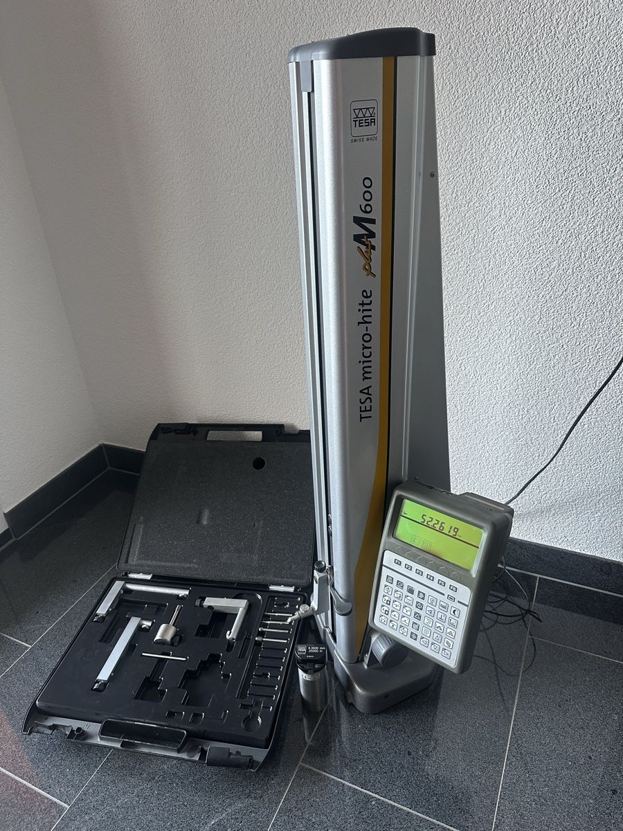 Tesa Messen: Tesa Micro Hite m600 plus Höhenmessgerät Komplett – Gebraucht aus Moosleerau von Corbin_Eileen