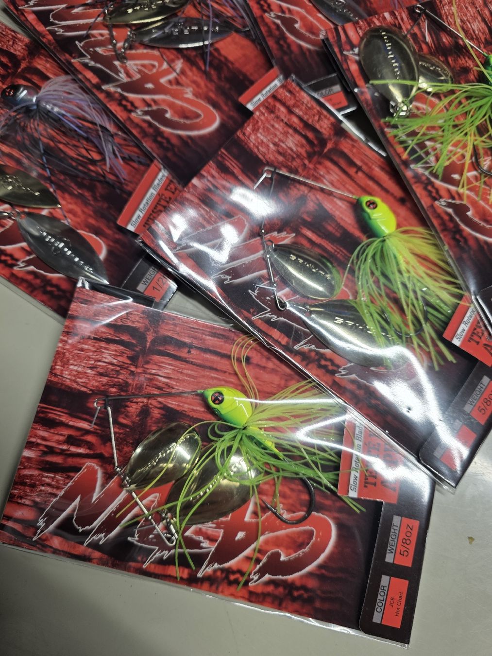 Esche: Sakura Ninja Blade Spinnerbait, NEU und Originalverpackt – Nuovo e nell'imballaggio originale da Rheinfelden venduto da Hechtkill1 4