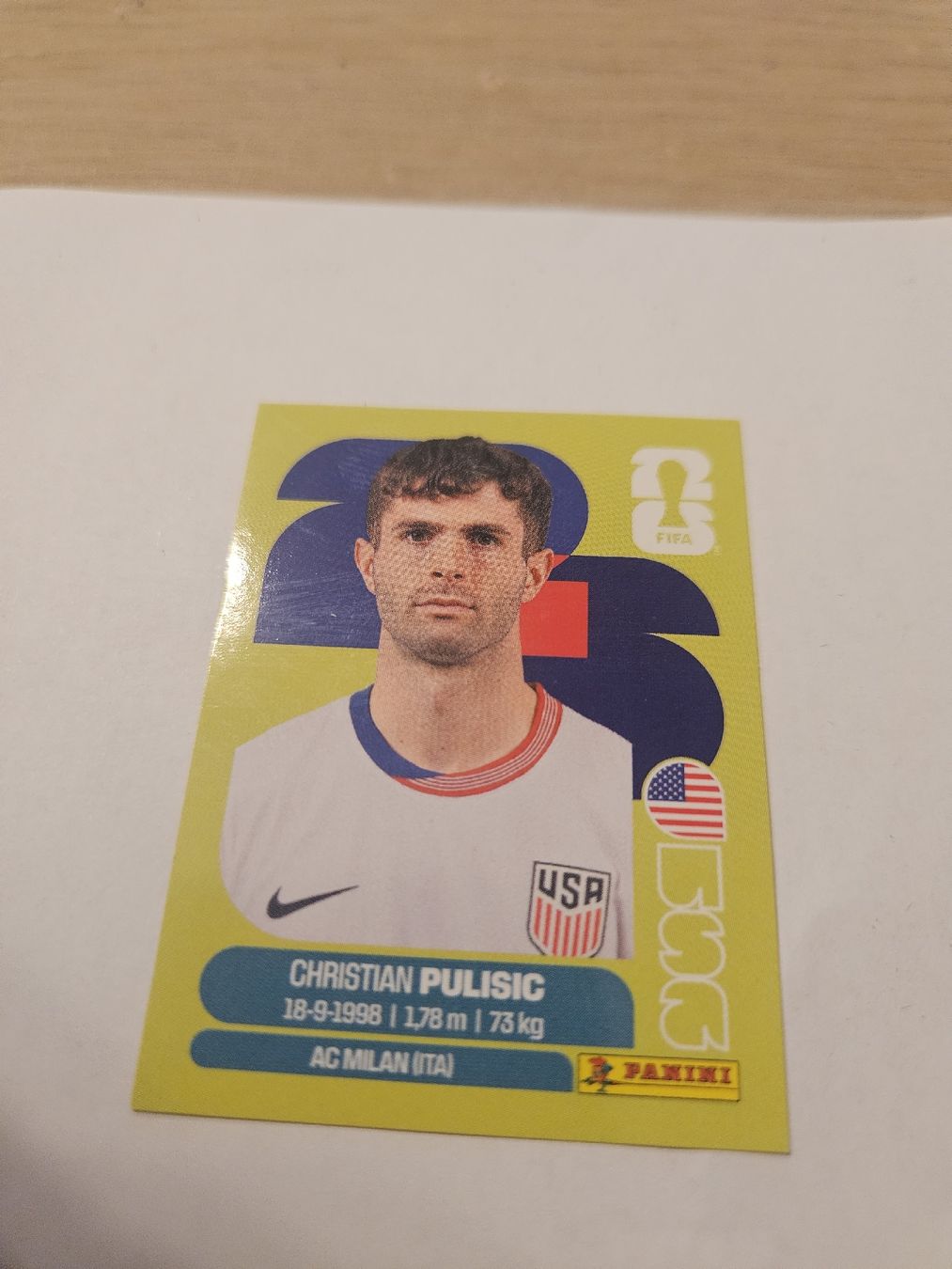 Panini Carte collezionabili: Panini WM 2026 USA 16 – Nuovo (secondo la descrizione) da Genève venduto da jerdinho1209