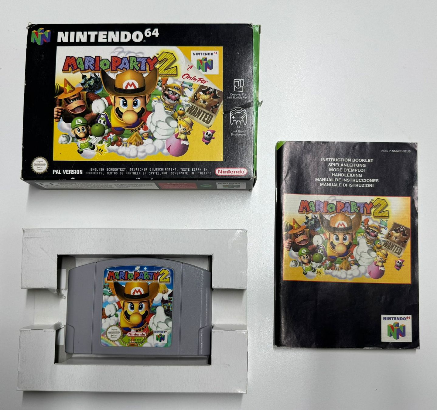 Nintendo Giochi: Mario Party 2 OVP – Usato da Baden venduto da Swissgamestore