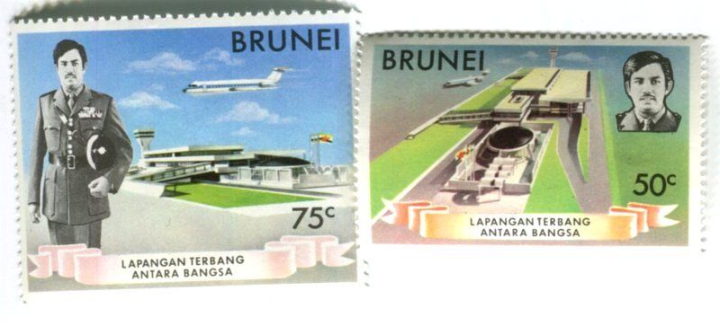 Tous les timbres: Briefmarken "Flugzeuge". Brunei. – Neuf avec emballage d'origine à Basel par Butsch5
