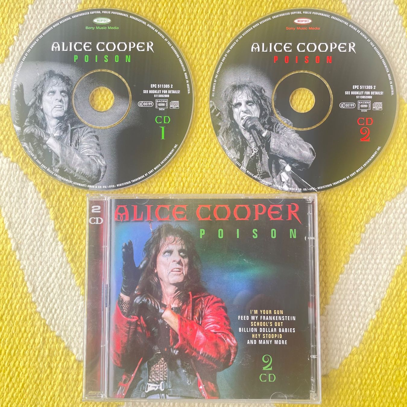 CDs: ALICE COOPER-2CD POISON – Gebraucht aus Rorschacherberg von CD-Roli