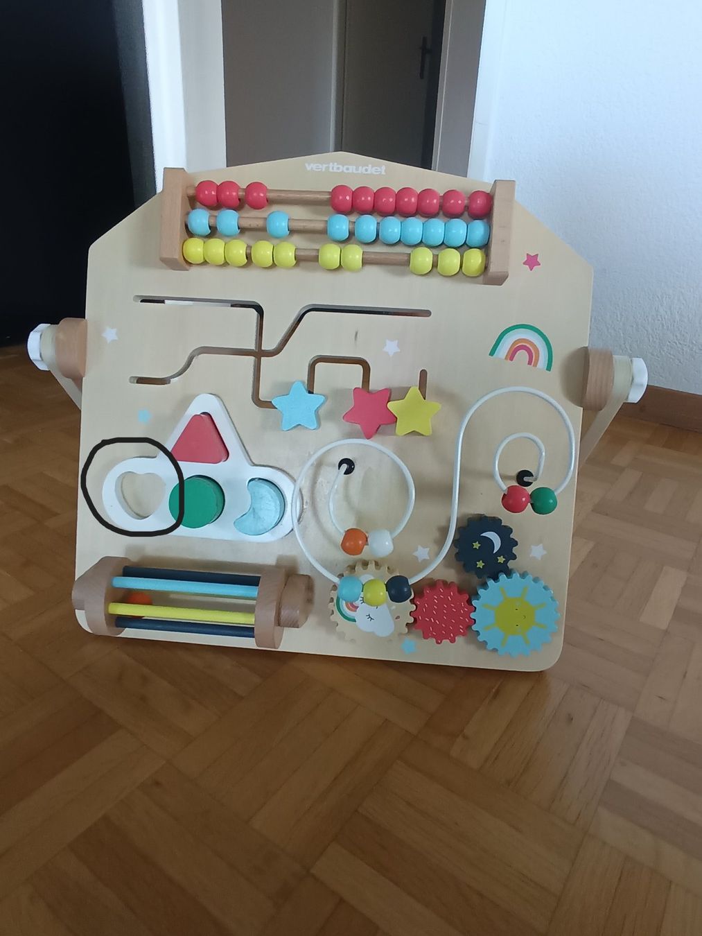 Spielzeuge: Activity-Board VERTBAUDET aus Holz – Gebraucht aus Gattikon von HeyHeyLyla 1