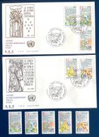1986  Vatikan FDC + Serie **  Int.Jahr des Friedens 889-893