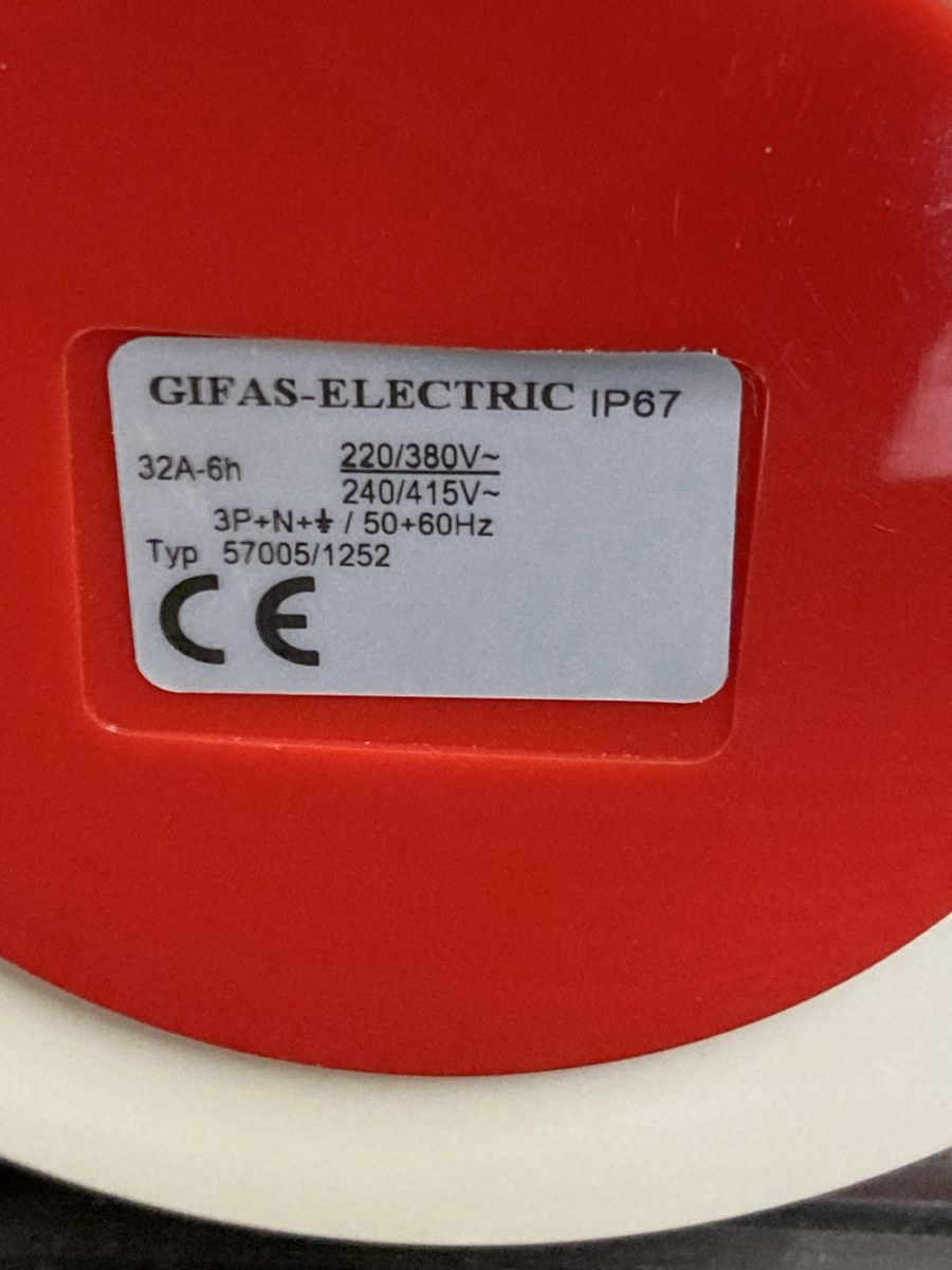 Spine: Lot CEE Steckerverbindungen – Nuovo e nell'imballaggio originale da Hünenberg venduto da Abtech 2