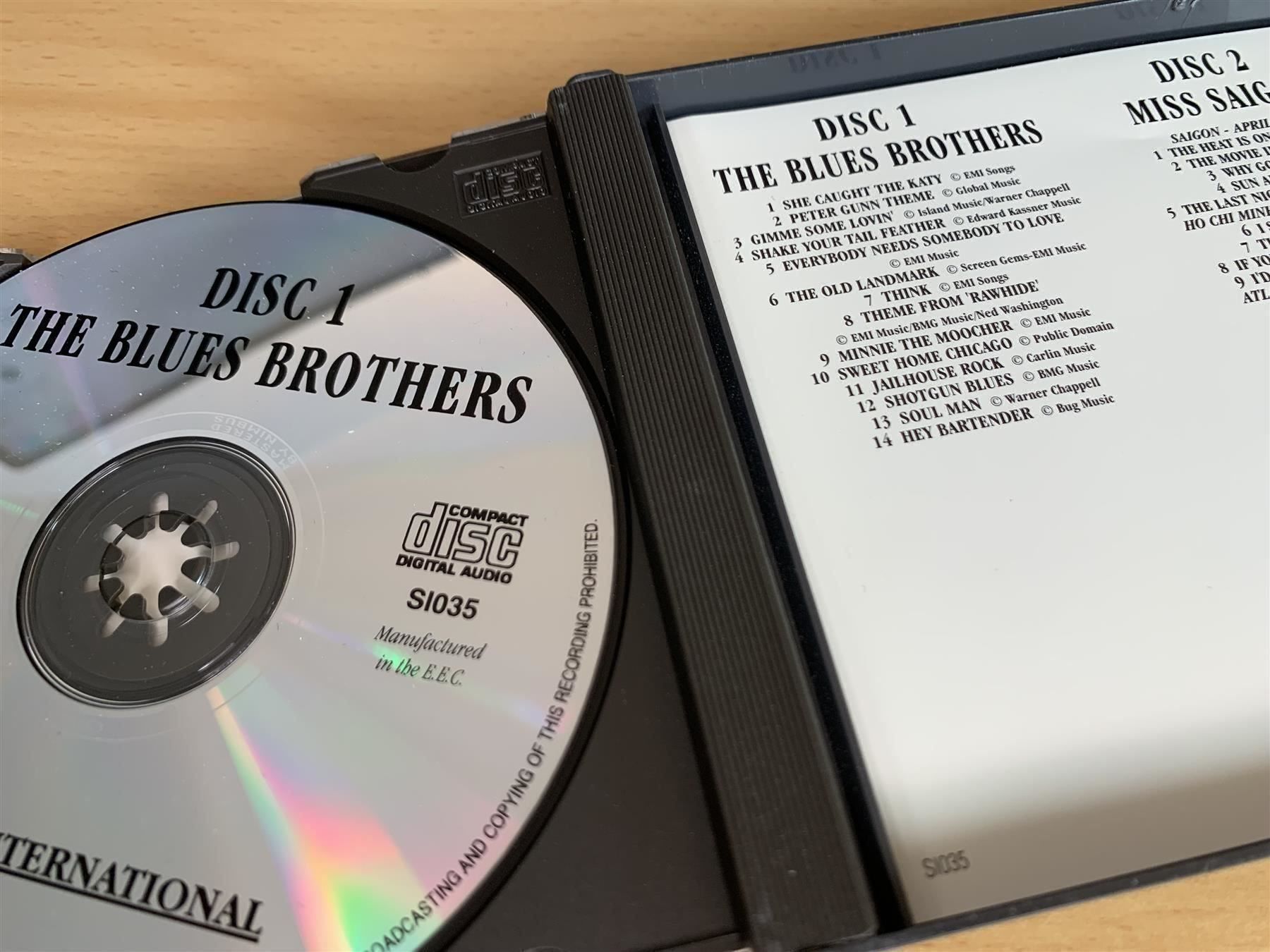 CD: Miss Saigon & The Blues Brothers - 2 CD – Usato da Rikon im Tösstal venduto da Alpenmutz 2