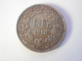 1 Fr. 1910  silber