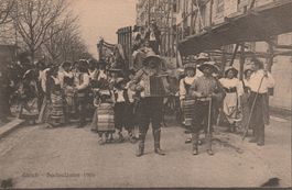 Zürich Umzug Sechseläuten 1910