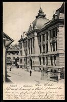 AK Zürich, Straßenpartie vor der Musikschule