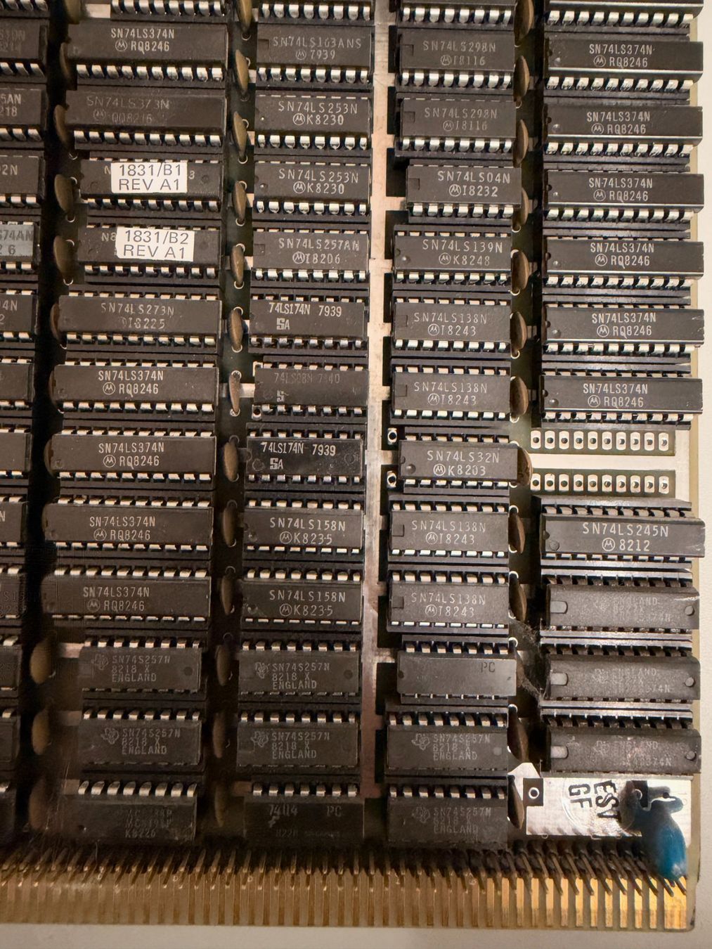 Componenti elettronici: Vintage Computerplatine Wire-Wrap TTL 1980er – Usato da Basel venduto da IRMAundFRED 6