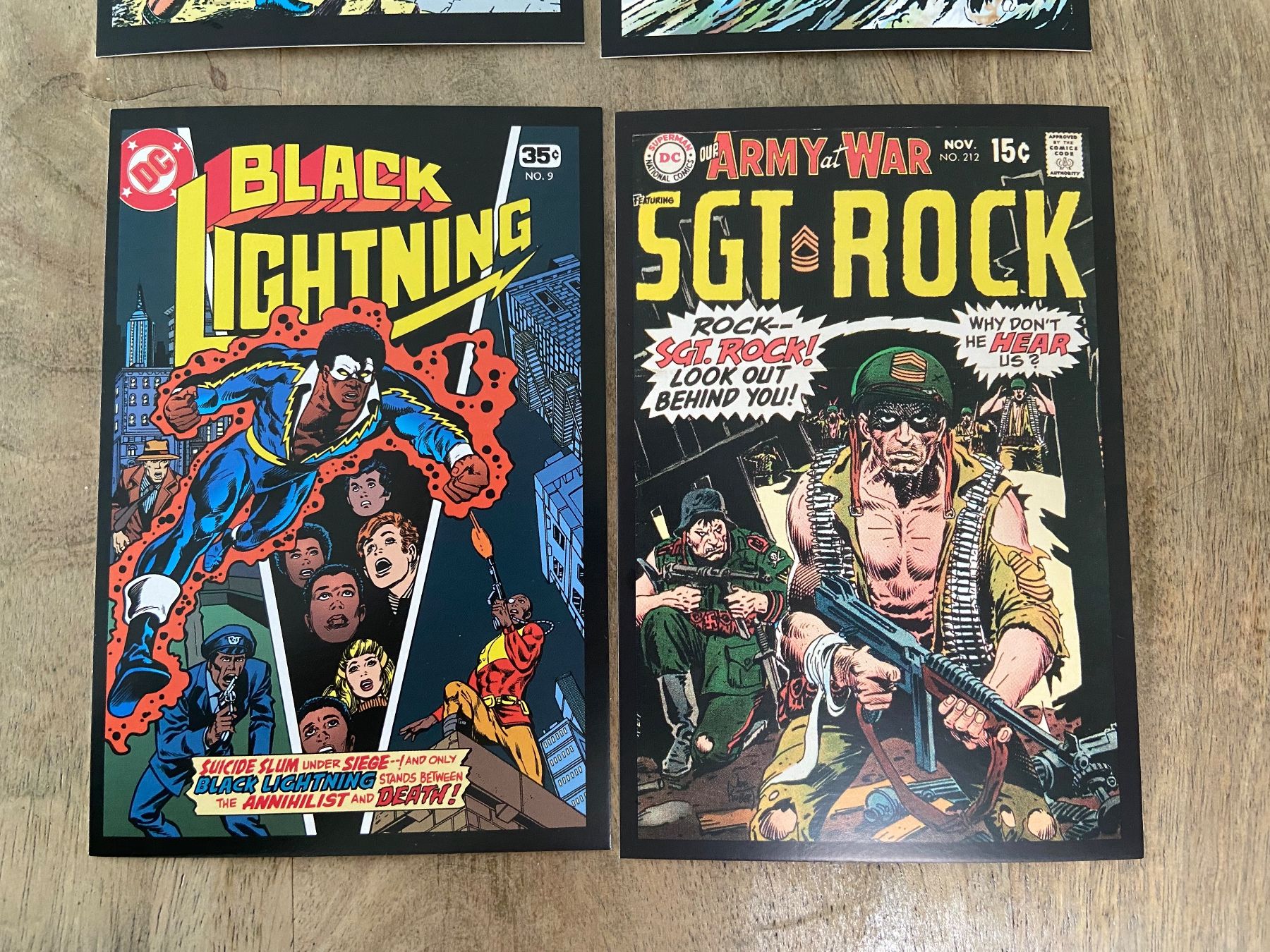 Cartoline postali: 4 Postkarten DC Comic Cover Ak neu – Nuovo (secondo la descrizione) da Luzern venduto da waterfront1 2