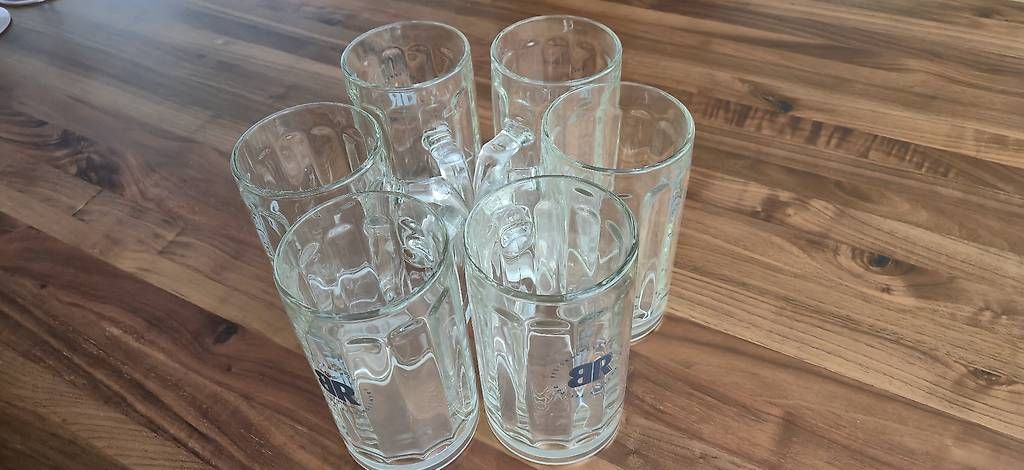 Gläser: Bierkrüge 0.5 Liter – Gebraucht aus Erlen von Etterling95