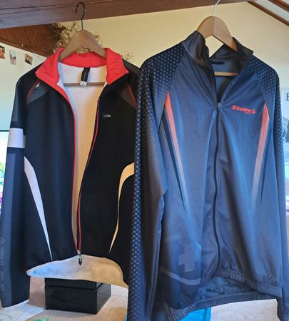 2 Herren Radjacken Nalini / Stoke