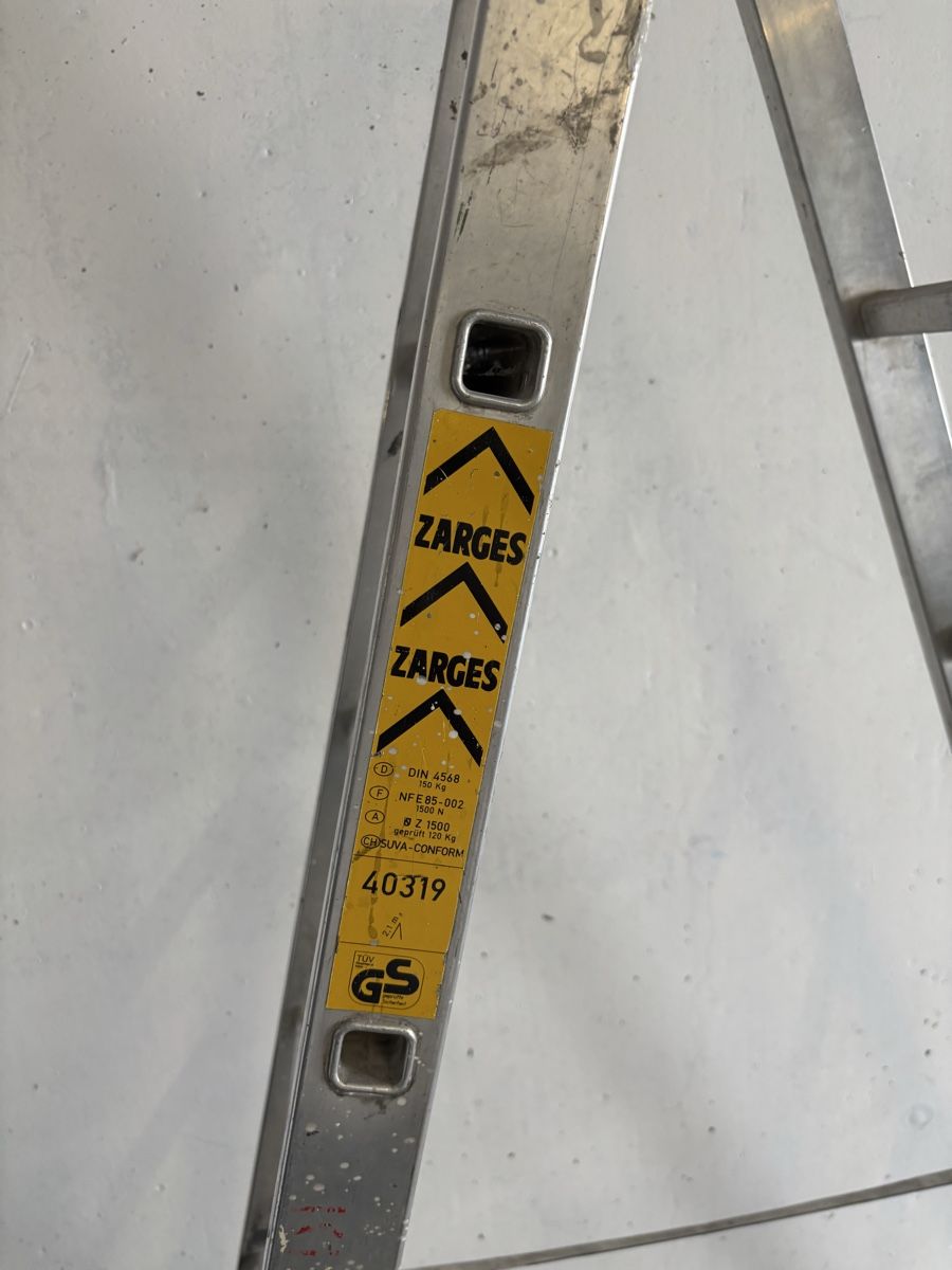 Zarges Scale: Zarges Leiter – Usato da Zufikon venduto da Woodworkdm 1