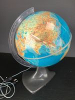 Antiker Globus, Lampe Französisch, GdP  Schöner Vintage