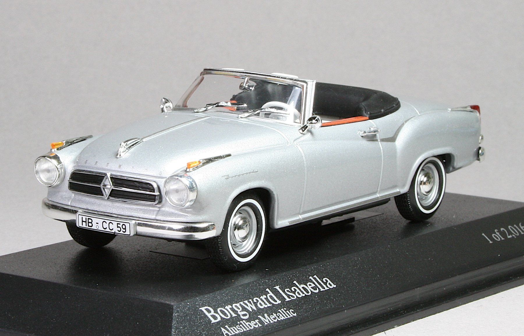 Minichamps Modellautos: Borgward Isabella Cabriolet 1959 – Neu (gemäss Beschreibung) aus Elsau von Peekay8 1