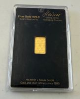 (1031) 2,5 g Goldbarren verschweisst