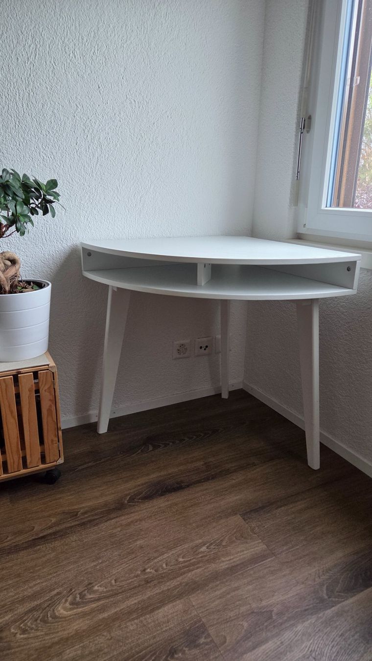 La Redoute Scrivanie: Bureau d'angle blanc – Usato da Ipsach venduto da MalakoMo