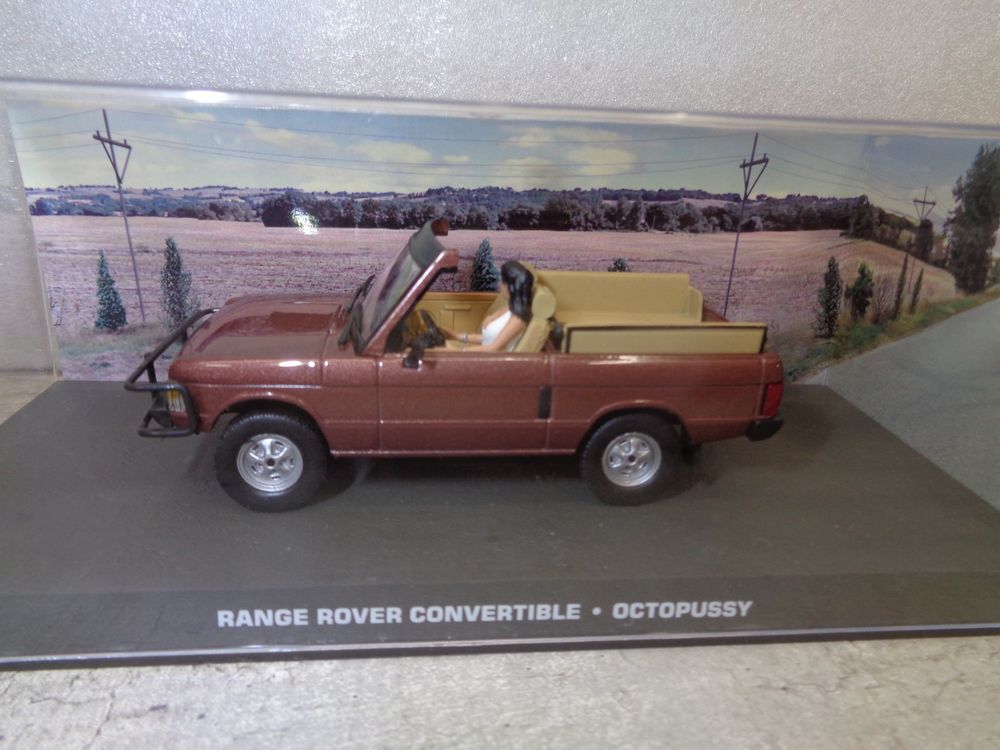 Altaya 1:43 Range Rover Convertible Diorama James Bond 007 (Gebraucht ...