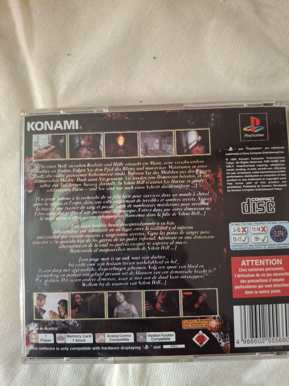 Sony Jeux: Silent Hill ps1 NTSC – D'occasion à Kloten par Zachii 2