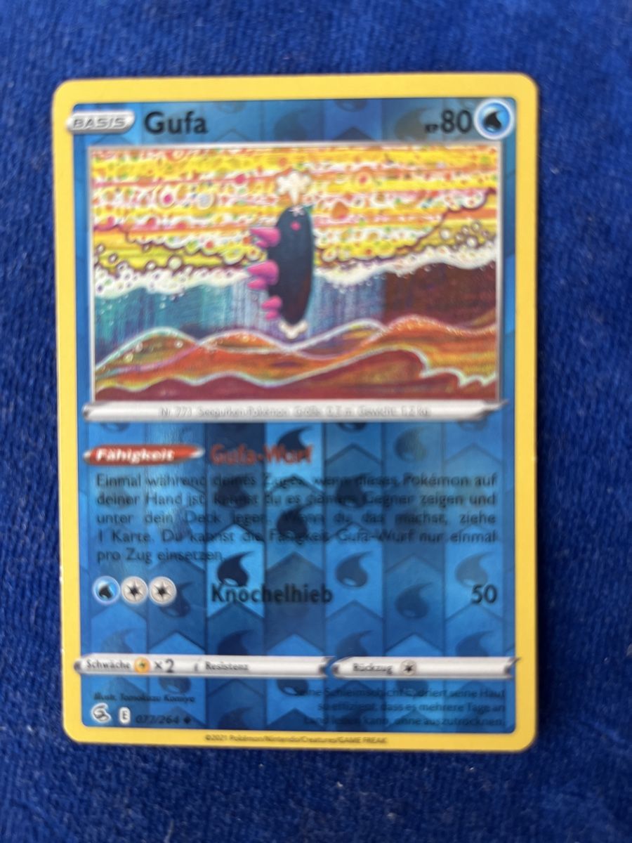 Pokémon Sammelbilder & Trading cards: Pokémon Karte Gufa 80/147 – Gebraucht aus Suhr von nataschaad