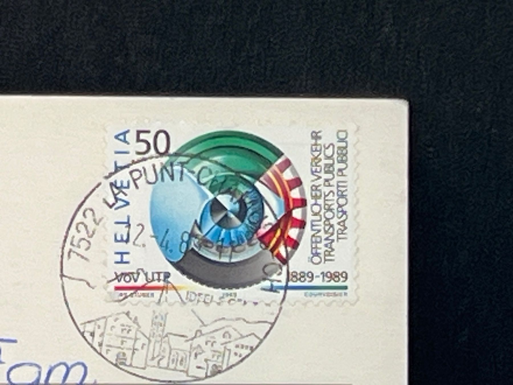 Cartes postales: La Punt-Chamues-Ch, Engadin – D'occasion à Widnau par Brusi9 1