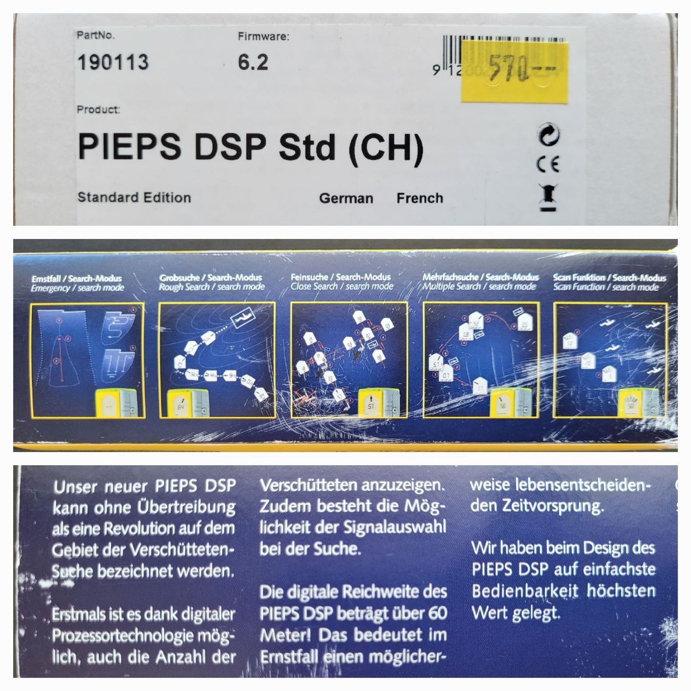 Alle Werkzeuge: LVS-Gerät PIEPS – Gebraucht aus Flims Waldhaus von cil_6n8t 2