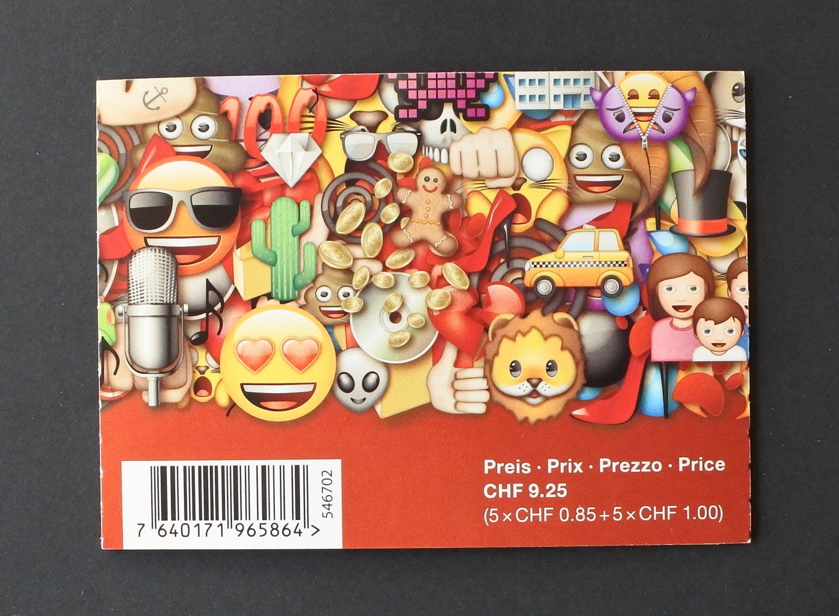 Tutti i francobolli: 2017 Emoji Markenheftchen ** – Nuovo (secondo la descrizione) da Lugano venduto da fc2017 1